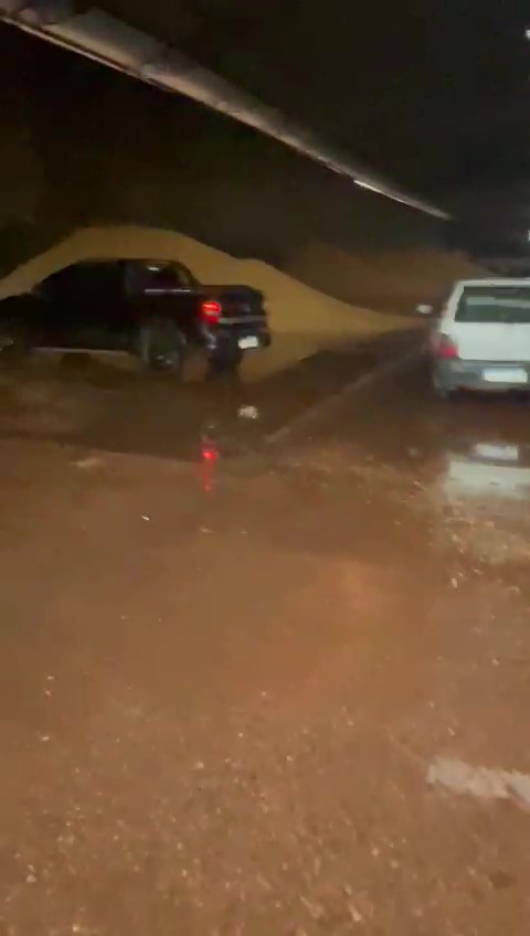 Olhar 67 - Temporal com chuva de granizo causou estragos na tarde desta sexta-feira (22), na região Sul do Estado