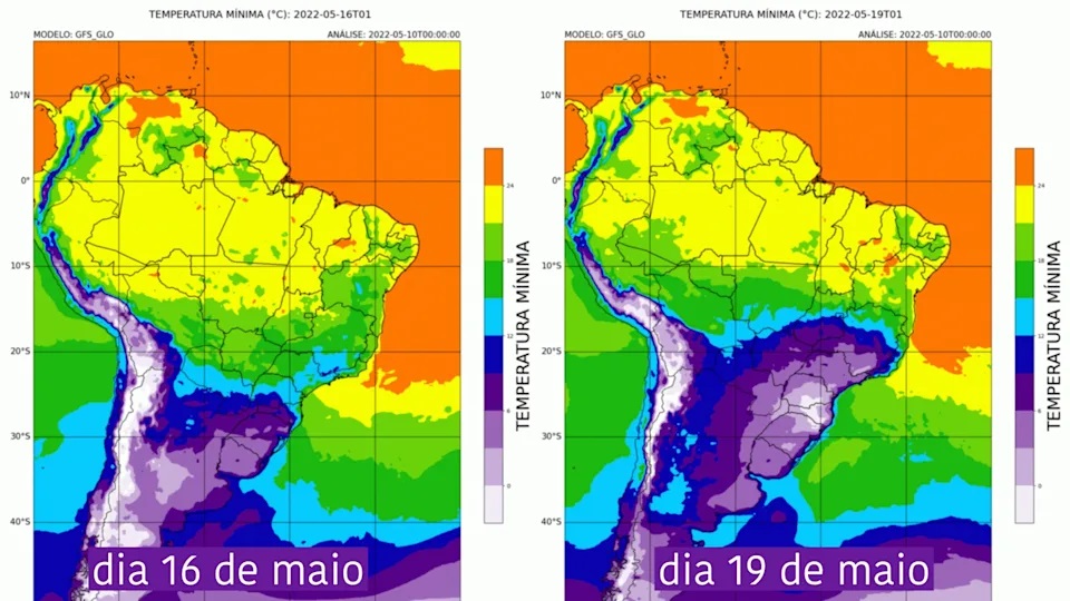 Olhar 67 - Frio intenso deve atingir o Centro Sul do Brasil na próxima semana