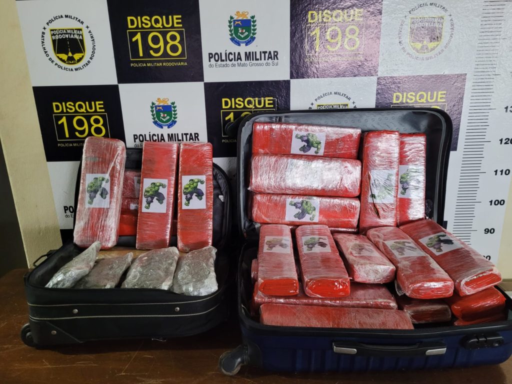 Olhar 67 - Jovem de 19 anos é preso com 32 Kg de maconha em Ponta Porã