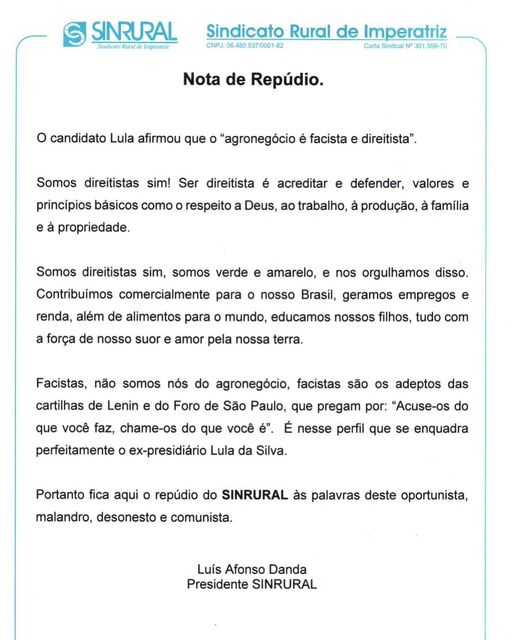 Olhar 67 - Entidades ligadas ao agronegócio reagem a declaração de Lula de que “agronegócio é fascista”