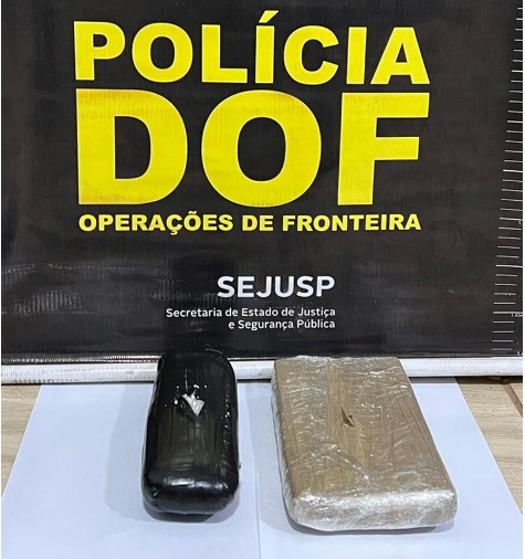 Olhar 67 - DOF prende mulher com quase dois quilos de cocaína em travesseiro dentro de ônibus