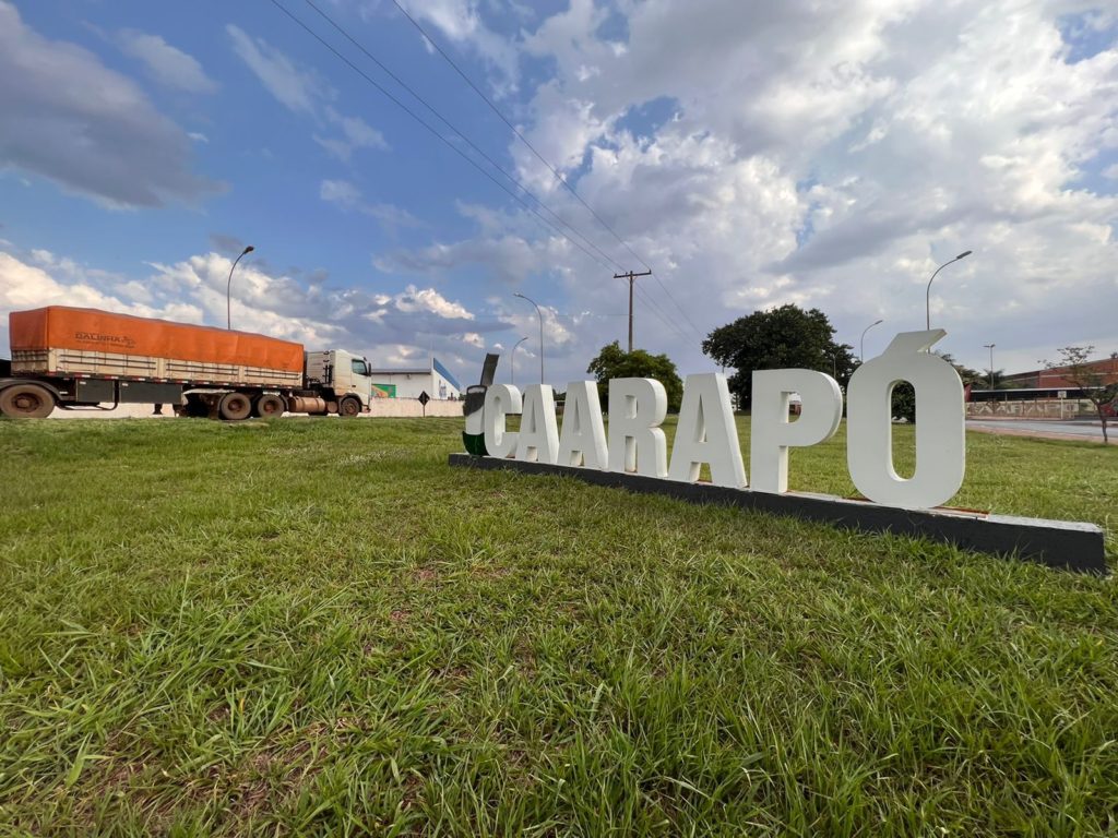 Olhar 67 - Prefeitura de Caarapó é obrigada a retirar letreiro da entrada da cidade