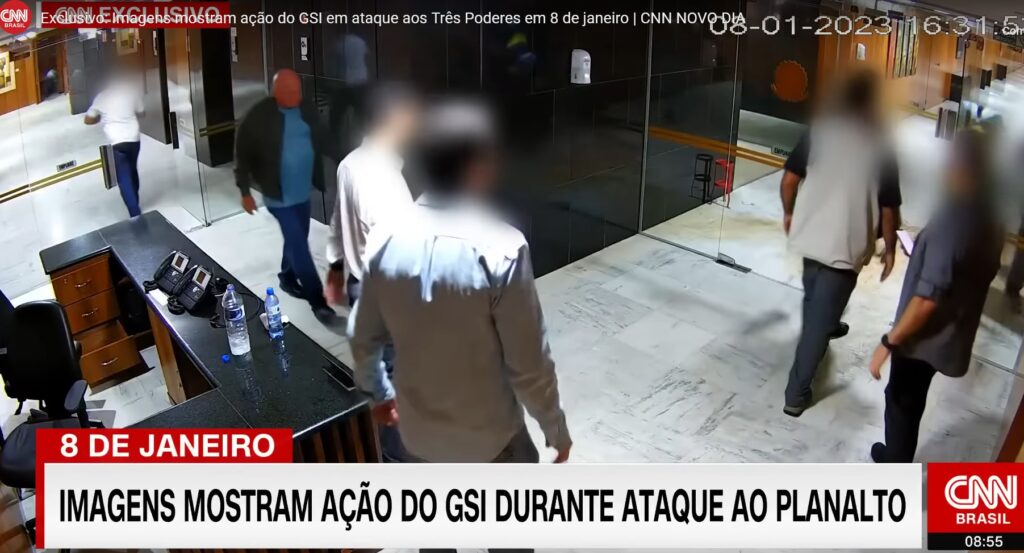 Olhar 67 - Imagens comprovam cumplicidade de ministro de Lula em atos de vandalismo no Palácio do Planalto