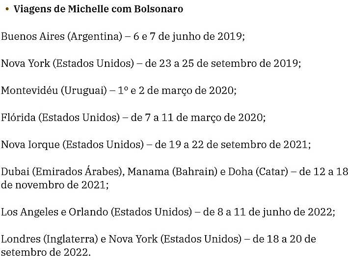 Olhar 67 - Janja viajou mais em 7 meses do que Michelle Bolsonaro em 4 anos