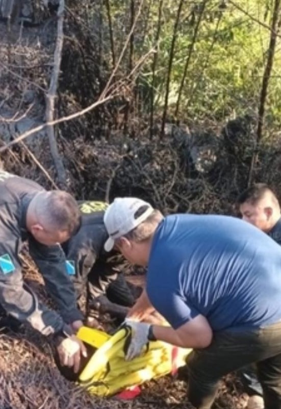 Olhar 67 - Policiais do DOF socorrem vítima de acidente na Serra de Maracaju