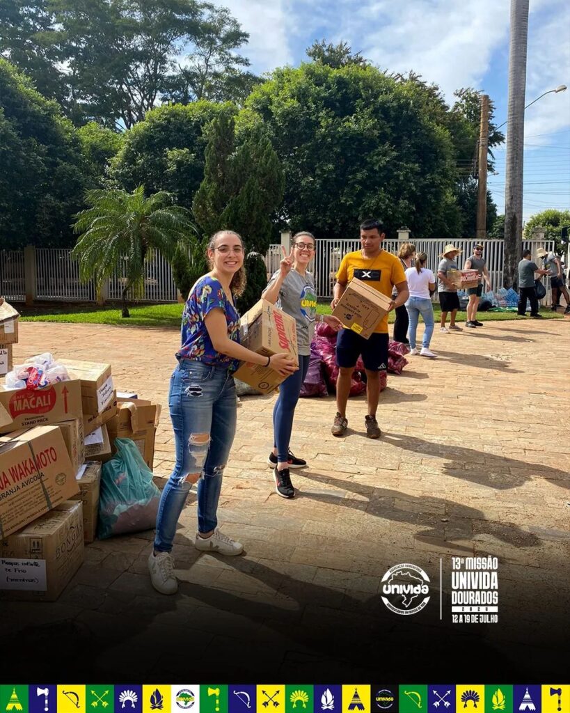 Olhar 67 - 400 Voluntários realizam Missão Univida em Dourados